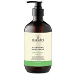 sukin cleansing hand wash lime & coconut 500ml