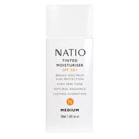 natio tinted moisturiser spf 50+ medium @ HORO