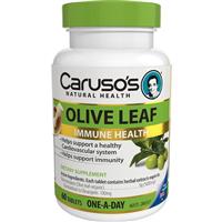 carusos natural health one a day olive leaf 60 tablets