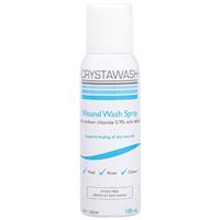 crystawash wound wash spray 100ml