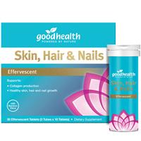 good health skin hair & nails effervescent 30 tablets