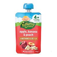 raffertys garden apple banana & peach 120g
