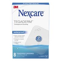 nexcare tegaderm transparent waterproof dressing 8 pack