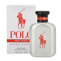 ralph lauren polo red rush for men eau de toilette 75ml spray