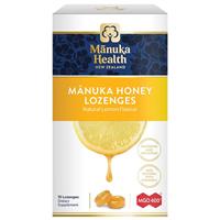 manuka health manuka honey lozenges lemon 15 pack 65g