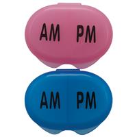 health & wellness tablet containers morning/evening