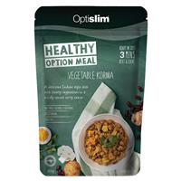 optislim healthy option meal vegetable bean korma 300g