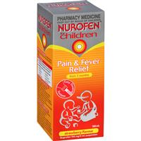 nurofen suspension children strawberry 100ml