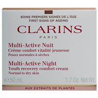 clarins multi-active night comfort cream normal/dry skin 50ml