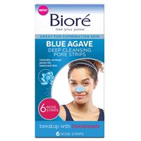 biore blue agave deep cleansing pore strips 6
