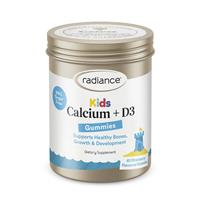 radiance kids gummies calcium + d3 60 gummies