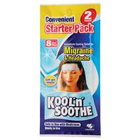 kool n soothe migraine relief 2 sheets