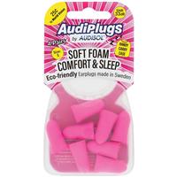 audiplugs soft foam comfort & sleep ear plugs 4 pairs