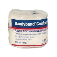 handyband conforming white 2.5cm x 1.5m