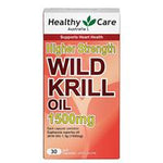 healthy care wild krill 1500mg 30 soft capsules