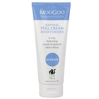 moogoo natural full cream moisturiser 200g