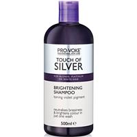 provoke touch of silver brightening shampoo 500ml