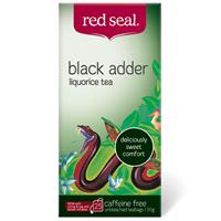 red seal black adder liquorice tea 25 tea bags