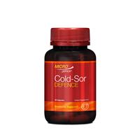 microgenics cold sore defence 60 capsules (new zealand formula)