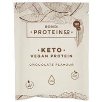 bondi protein co vegan keto blend chocolate single serve sachet 40g
