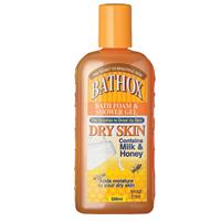 bathox shower gel 500ml milk & honey