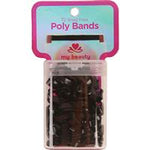 my beauty hair poly band 72 pack black
