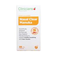 clinicians nasal clear manuka 25ml