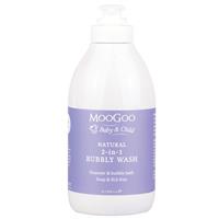 moogoo baby and child 2 in 1 bubbly wash 1 litre