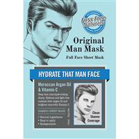 fuss free naturals man mask vitamin c full face sheet mask