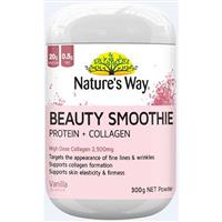 nature's way beauty smoothie protein + collagen 300g