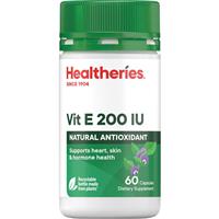 healtheries vit e 200 iu 60 capsules