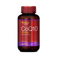 microgenics coq10 300mg 60 capsules  (new zealand formula)