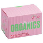 moxie 100% organic cotton tampons regular 16 pack