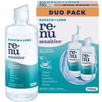 bausch & lomb renu multi purpose sensitive 2x355ml