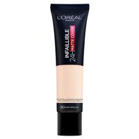 l'oreal infallible 24 hour matte foundation 90 rose porcelain
