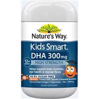 nature's way kids smart high dha fish oil 50 capsules