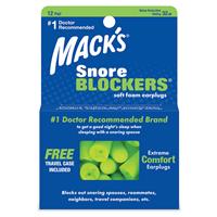 macks snore blockers comfort ear plugs 12 pair
