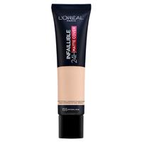 l'oreal infallible 24 hour matte foundation 155 natural rose