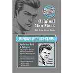 fuss free naturals man mask hyaluronic acid full face sheet mask