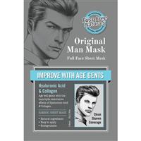 fuss free naturals man mask hyaluronic acid full face sheet mask