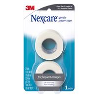 nexcare micropore gentle paper tape 2 pack 25mm x 9.1m