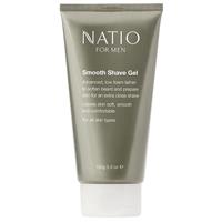 natio men's smooth shave gel 150g