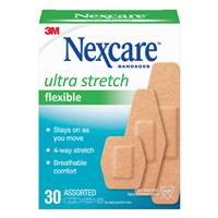 nexcare ultra stretch assorted plasters 30 pack
