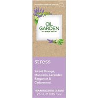 oil garden essential oil stress 25ml