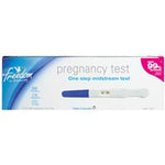 freedom mid stream pregnancy test kit single