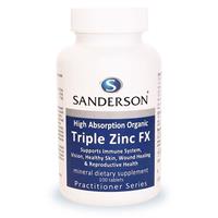 sanderson triple zinc fx 100 tablets