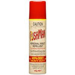 bushman heavy duty insect repellent aerosol 60g