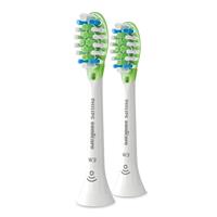 philips sonicare w3 premium white brush heads white 2 pack @ HORO