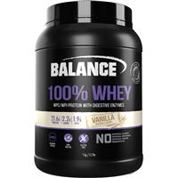 balance 100 whey vanilla 1kg