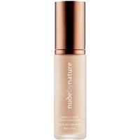 nude by nature luminous sheer liquid foundation c1 ivory 30ml